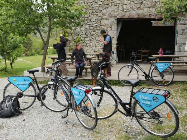 randonnee velo camping provence