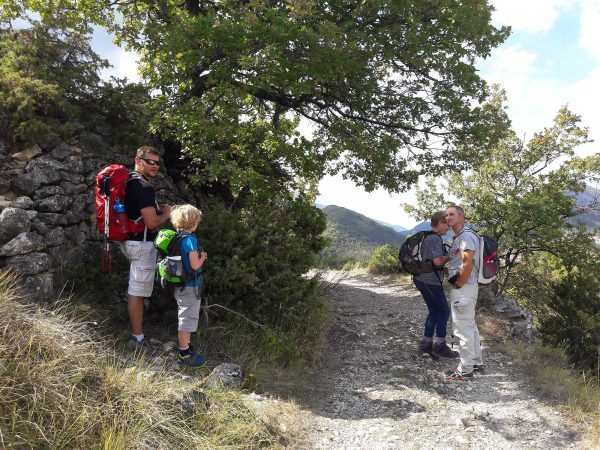 camping près de Manosque randonnée