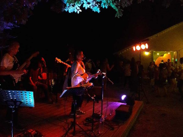 camping provence Concert